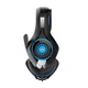 Наушники Crown CMGH-102T Black/Blue USB - изображение 2