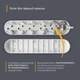Мережевий подовжувач Electrum EL ABS SB-3E із заземленням 3 розетки 2 м (C-ES-1791) - зображення 3