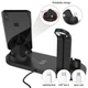 Док-станция 4 в 1 Yoobao Wireless Charger беспроводная зарядка для iPhone, Apple Watch, Airpods, AirPods Pro, Черная (YWC01) - изображение 3