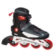 Чоловічі роликові ковзани Firefly ILS300M 43 Black/Grey/Red (ILS300M-43) - изображение 2