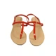 Босоножки Woman's heel маломерные 41 коралловые (О-506) - изображение 4