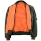 Куртка Бомбер летная US FLIGHT JACKET ′MA1® STYLE′ Оливковая XS - изображение 9