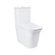 Унитаз-компакт Qtap Nando безободковый с сиденьем Soft-close QT12221222AW - изображение 1