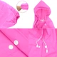Дождевик TOPs 2000992392068 120-160 см Розовый (2000992392068) - изображение 3
