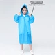 Детский плащ-дождевик для девочки TOPs Eva 120-160 см Голубой (2000992392198) - изображение 4