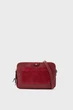 Женская бордовая кожаная сумка Hanna Double Zip Cro Accessorize OS 290035 - изображение 1