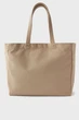 Женский бежевый шоппер Canvas Shopper Accessorize OS 190086 - изображение 1