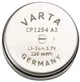 Аккумулятор дисковый литий-ионный (Li-Ion) Varta CP1254 A3 (63125), 3.7V, 60mAh - изображение 2