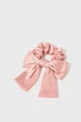 Женская розовая шелковая резинка для волос SILK&nbsp;LARGE&nbsp;BOW&nbsp;SCRUN Accessorize OS 286078 - изображение 1