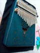 Калимба Музыкальный инструмент 17 key Kalimba Blue Deer - изображение 5