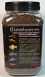 Корм для рыб, рептилий и черепах Мотыль сухой Буся Bloodworm. Банка 600мл/200г - изображение 2