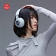Беспроводные наушники Fingertime P1 Wireless Bluetooth 5.0 Headphones Set, серые - изображение 4