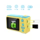 Цифровой детский фотоаппарат Summer Vacation Smart Kids Camera HH-7 Original 720P 2" Фото- и Видеосъёмка Желто-голубой (HH 500-7) - изображение 6