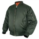 Куртка Бомбер летная US BASIC MA1® FLIGHT JACKET Оливковая 4XL - изображение 5