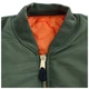 Куртка Бомбер летная US BASIC MA1® FLIGHT JACKET Оливковая 4XL - изображение 6