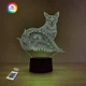 3D нічник "Лисиця" 3DTOYSLAMP - зображення 1