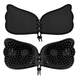 Силіконовий бюстгальтер невидимка Fly Bra Invisible Bra Флай Бра чорний A - зображення 7