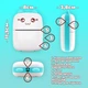 Портативный термопринтер JETIX Mini printer Blue | Детский принтер с набором термобумаги в комплекте - изображение 9