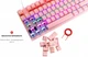 Клавіатура Motospeed K82 Outemu Red Pink (mtk82pmr) - зображення 6