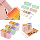 Эко ланч бокс Поп ит Амонг Ас (Pop It Bubble Dimbl Amons Us) Розовый (34713-3280-3) - изображение 5