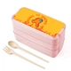 Эко ланч бокс Амонг Ас Оранжевый (Among Us Orange) Розовый (34713-2408-3) - изображение 1