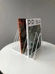 Подставка для книг, журналов 260х170х200 мм металл белый Woody - изображение 2