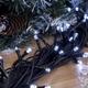 Уличная водостойкая гирлянда нить 100 LED DL черный каучук, 10 метров белая 143103 - изображение 3