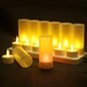 Светодиодные led свечи "чайные" с аккумулятором (набор 12 шт.) R5-0053 - изображение 5