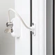 Детский замок на окна Key Lock с тросом белый - изображение 1