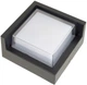 Фасадний світильник Brille AL-294/12W WW LED IP65 BK (34-340) - зображення 1
