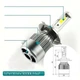 Комплект LED ламп альтернатива галогенным лампам HeadLight C6 H4 12v COB - изображение 4