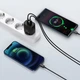Сетевое зарядное устройство-адаптер Baseus Compact Quick Charger Type-C+USB 20W EU Black (CCXJ-B01) - изображение 5