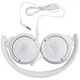 Навушники JBL T500 White (JBLT500WHT) - зображення 4