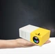 LED проектор мультимедийный с динамиком Led Projector YG300-J9 - изображение 6