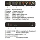 Конвертер - декодер звука с цифрового ЦАП optical Toslink S/PDIF оптического в аналоговый 5.1 (или 2.0 стерео) c регулятором громкости - изображение 5
