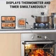 Термометр для м'яса ThermoPro TP-16S (-10°C до 300°C) з таймером магнітом і підсвічуванням - зображення 6
