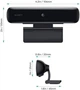 Веб-камера Aukey PC-W1 1080p 30fps Webcam Black - изображение 2