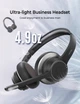 Bluetooth гарнитура Mpow HC5 Bluetooth Headset BH359A Black для ПК, ноутбука, офиса, колл-центра, Skype - изображение 8