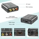 Конвертер видеосигнала Techole HS307 AV to HDMI Video Converter 1080P для PC/Xbox/PS4/PS3/TV/STB/VHS/DVD/Wii - изображение 4