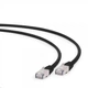Патч-корд 0.25м Cablexpert (PP6A-LSZHCU-BK-0.25M) - изображение 1