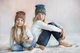 Шапка из шерсти мериноса София 412-1 48-54 см, коричневая - изображение 3