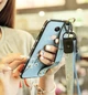 Чехол Lanyard для Xiaomi Redmi 5 Plus бампер с ремешком Blue - изображение 4