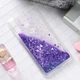 Чехол Glitter для Huawei Y6 2019 бампер силиконовый аквариум Фиолетовый - изображение 2