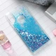 Чехол Glitter для Huawei Y6 2019 бампер силиконовый аквариум Синий - изображение 2