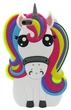 Чехол 3D Toy для Iphone SE 2022 Бампер резиновый Единорог Rainbow - изображение 1