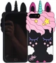 Чехол 3D Toy для Iphone 7 Plus / 8 Plus Бампер резиновый Единорог Black - изображение 2