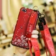 Чохол Lanyard для Xiaomi Redmi 6A бампер з ремінцем Red Без бренду - зображення 2