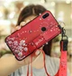 Чехол Lanyard для Xiaomi Mi Play бампер с ремешком Red - изображение 2