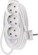 Сетевой удлинитель Emos P0323R 3 розетки 3 м White - изображение 1