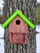 Синичник, скворечник, домик для птиц от "House_for_birds" Зеленый - изображение 2